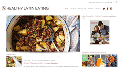 Desktop Screenshot of healthylatineating.com